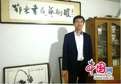 詹思齐:书法助力灵秀大别山旅游文化 詹思齐:书法助力灵秀大别山旅游文化